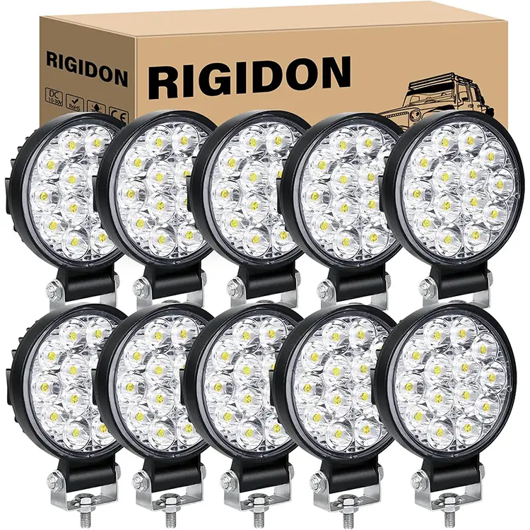 10pcs 42w mini led fog light 750x750